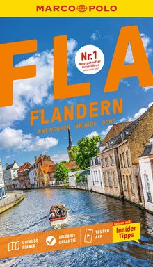 Flandern, Antwerpen, Brügge, Gent, MAIRDUMONT: MARCO POLO Reiseführer
